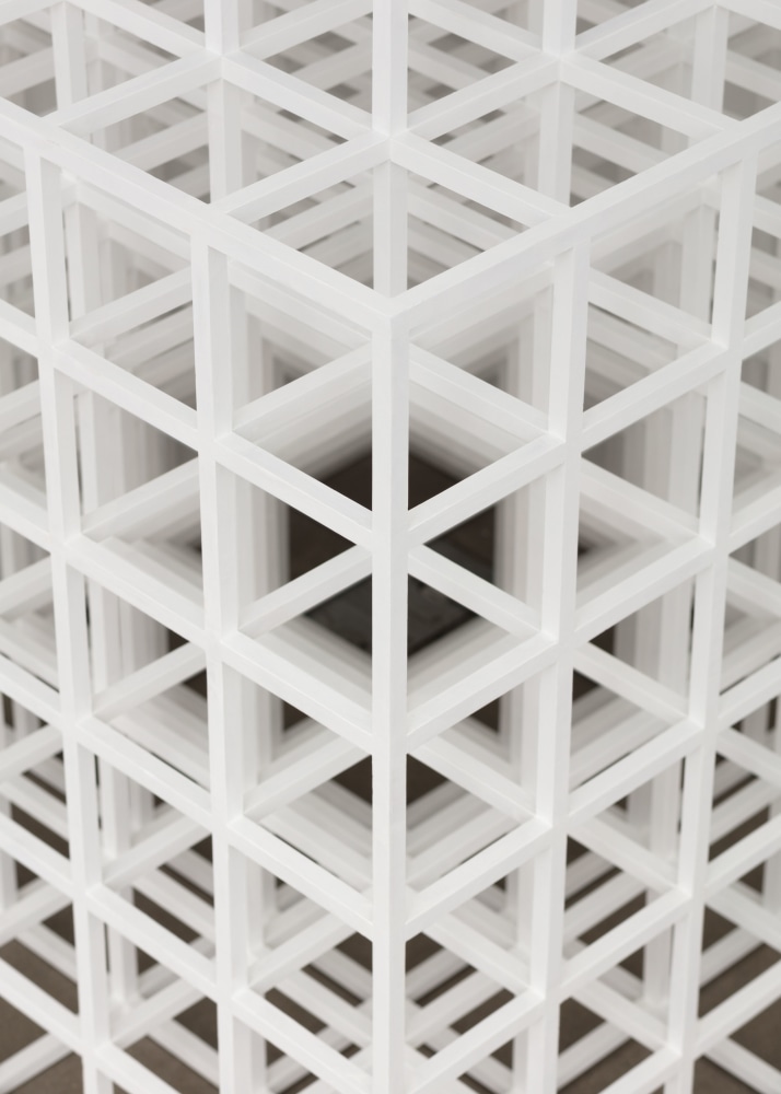 Sol LeWitt
Corner Piece 1 2 3 4 5 6, 1979
white painted birch wood
99 1/4 x 29 x 29 in. (252.1 x 73.7 x 73.7 cm)