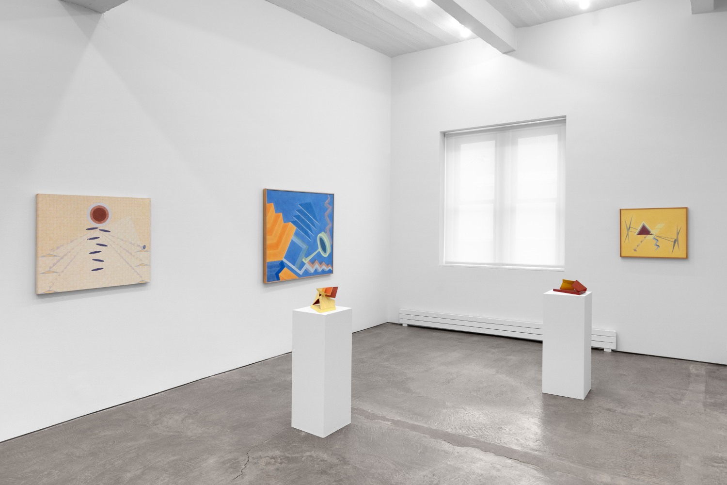 Installation view, Mark di Suvero and Leonard Contino, October 22 – November 28, 2020