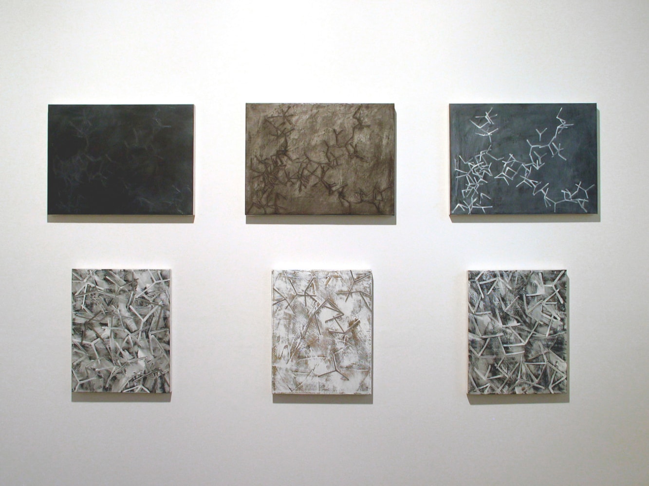 Installation view, New Paintings, Paula Cooper Gallery, 521 W 21st Street, New York. September 19 - October 18, 2003. © Julian Lethbridge. Courtesy Paula Cooper Gallery, New York.