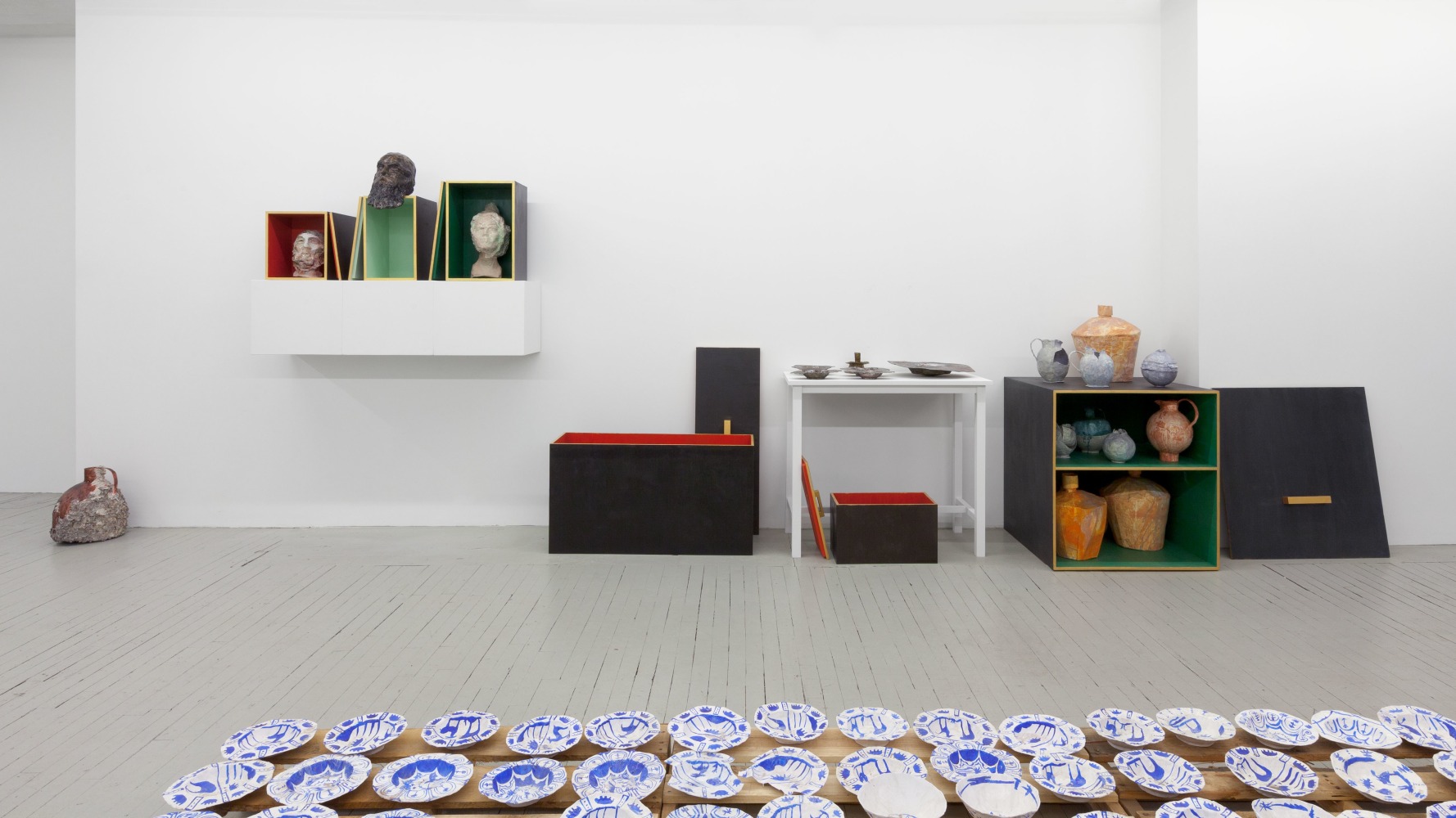 Installation view, Liz Glynn, On the Possibility of Salvage, January 11 – March 1, 2014