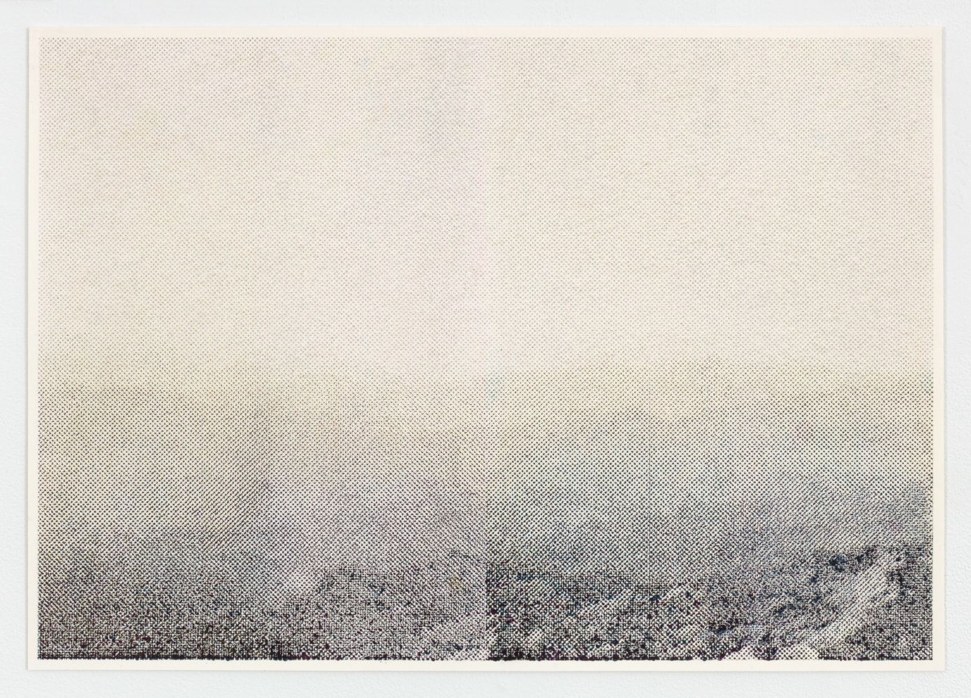 Justin Matherly untitled, 2013 inkjet monoprint, archival UV spray 17 3/4 x 25 1/4 in. (45.1 x 64.1 cm) 20 1/8 x 27 5/8 in. (51.1 x 70.2 cm)