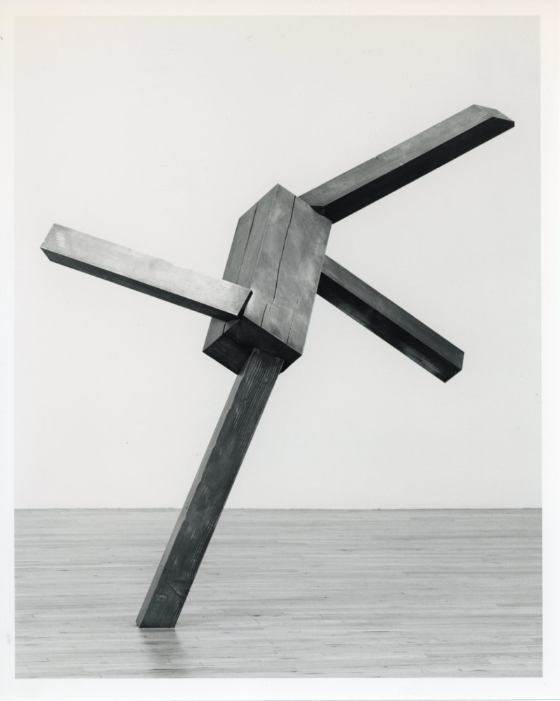 Joel Shapiro &quot;Untitled&quot; 1983-84 Bronze 80 3/4 x 80 x 52&quot;