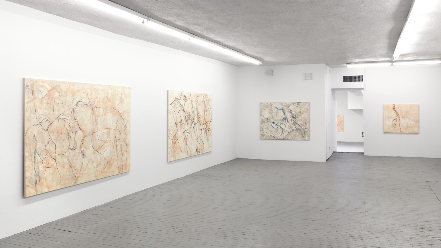 Installation view, Beatrice Caracciolo, Cinabrese, March 8 – April 5, 2014