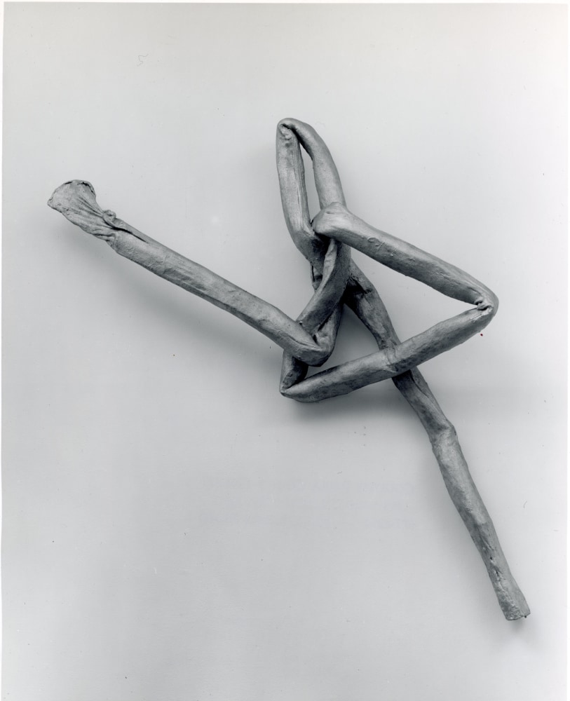 Lynda Benglis &quot;Echo&quot;, 1974 Aluminum screen, bunting plaster, sprayed zinc, steel tin 66&quot; x 60&quot; x 12&quot;