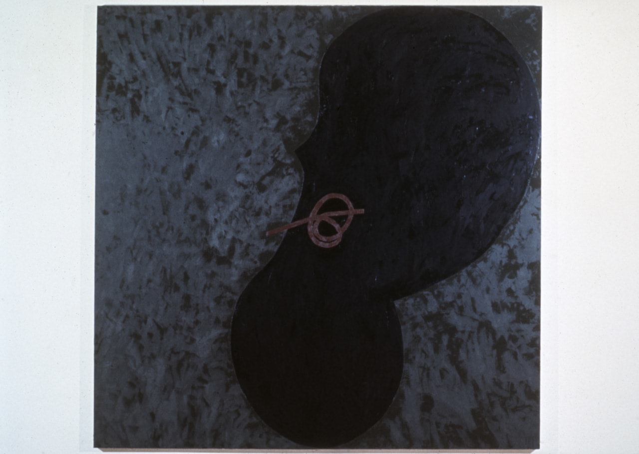 Elizabeth Murray &quot;Beginner&quot; 1976 Oil on canvas 113&quot; x 114&quot;