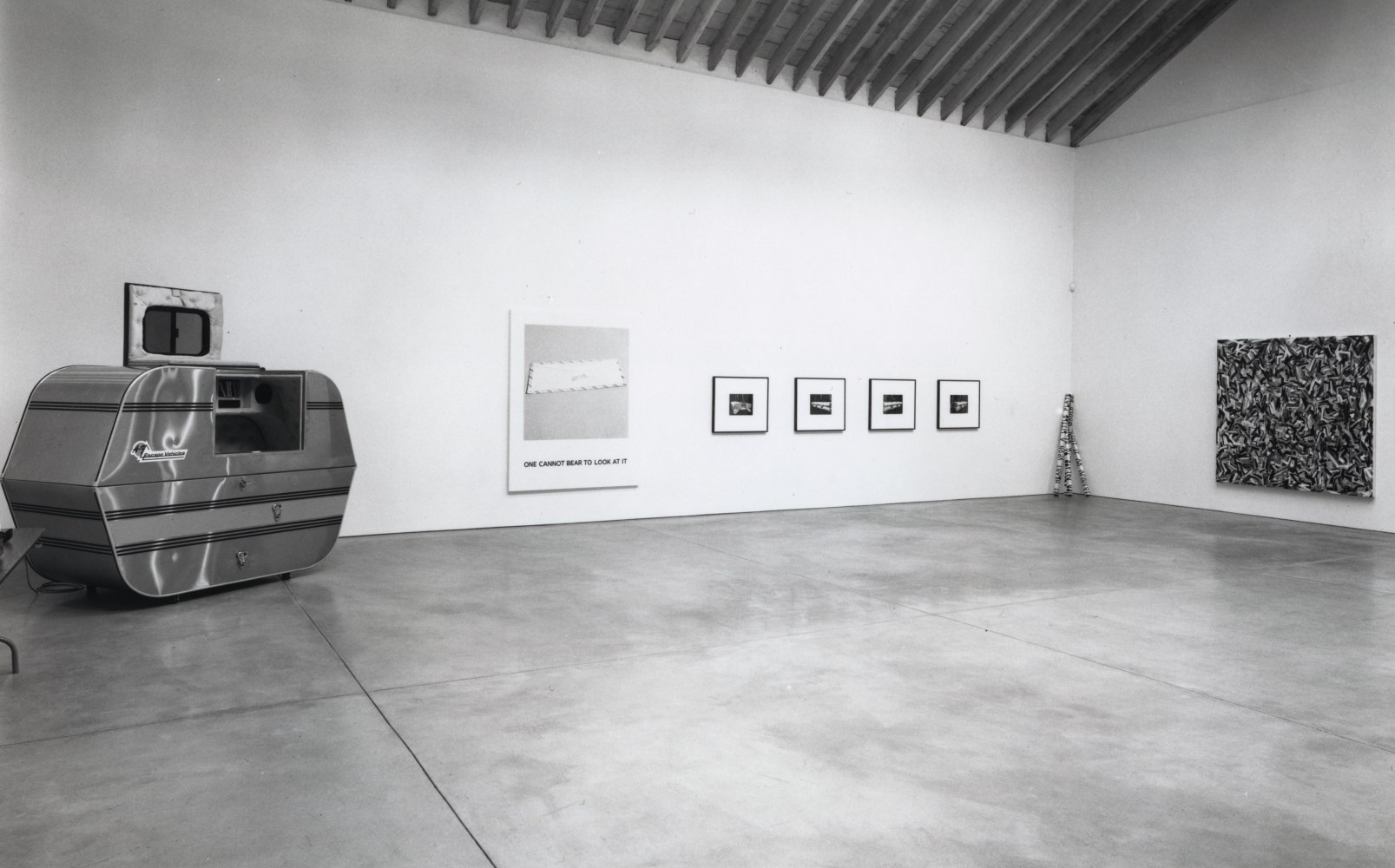 Installation view, Travel and Leisure, Paula Cooper Gallery, 534 W 21st Street, New York. May 2 - June 26, 1998. Photo: Adam Reich.