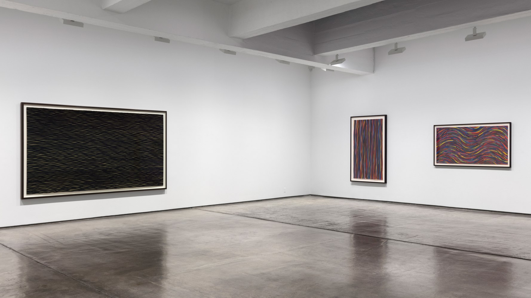 Installation view, Sol LeWitt, Large Gouaches, November 3 – December 15, 2018