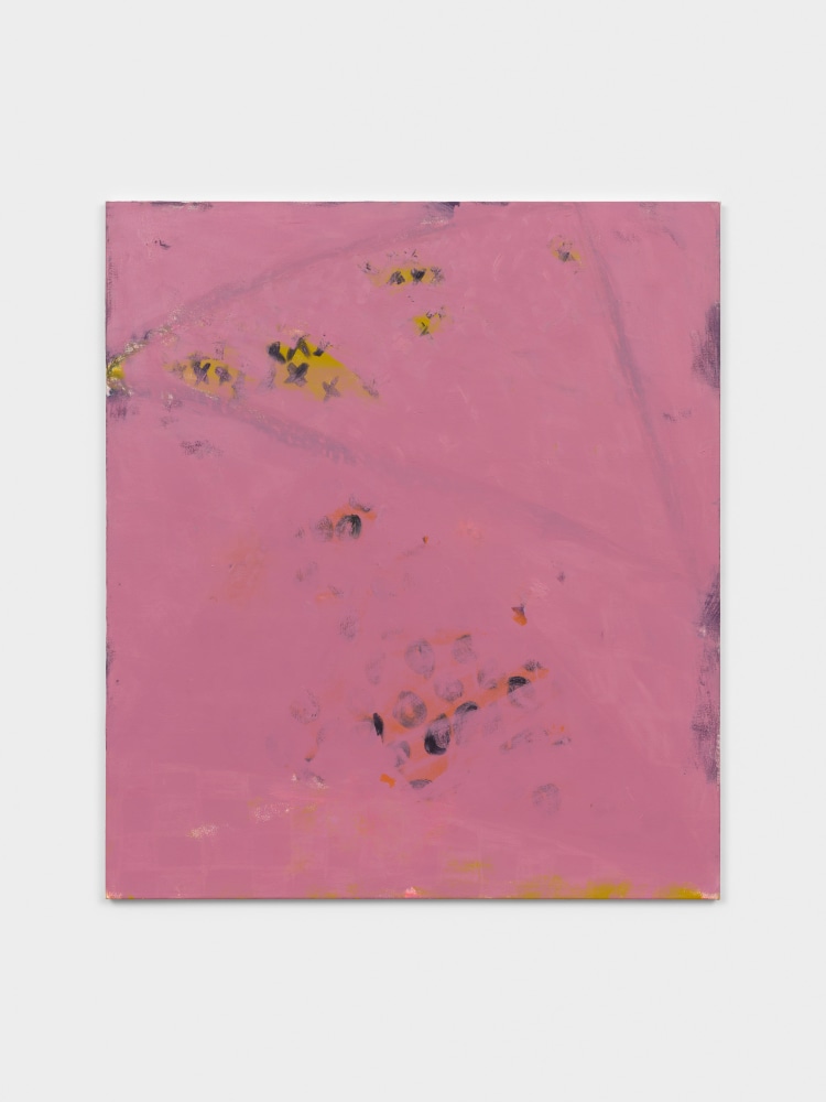Cynthia Hawkins  Untitled (Pink), 1985  oil on canvas  63 3/4 x 56 1/4 in. (161.9 x 142.9 cm)  signed, titled, and dated verso