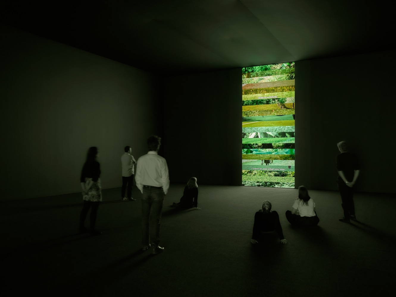 Christian Marclay
Subtitled, 2019
Single-channel video installation, silent
Continuous loop
Dimensions variable
Installation view, Christian Marclay, White Cube Mason's Yard, London, 15 March - 15 May 2019. Photo: White Cube (Theo Christelis)