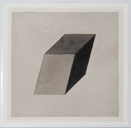 Sol LeWitt "Untitled" 1982 Watercolor & graphite on paper 21 1/2 x 21 1/2 in.
