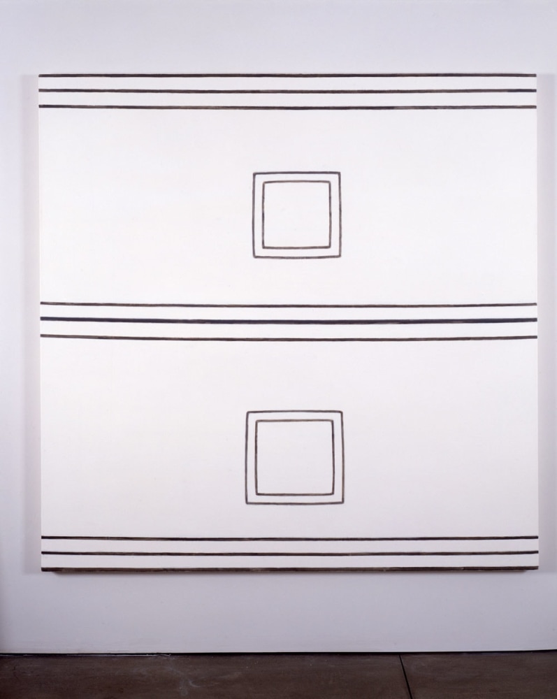 Dan Walsh &quot;Untitled&quot; 1996 Acrylic on canvas 60&quot; x 60&quot;