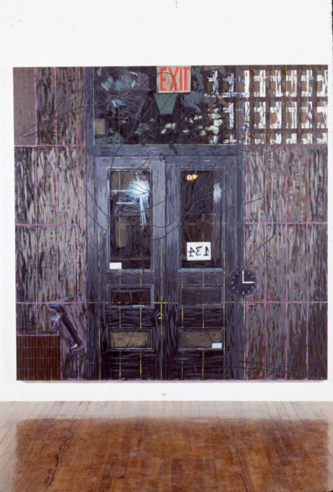 Jennifer Bartlett &quot;Three A.M.&quot; 1991-92 Oil on canvas 7' x 7'