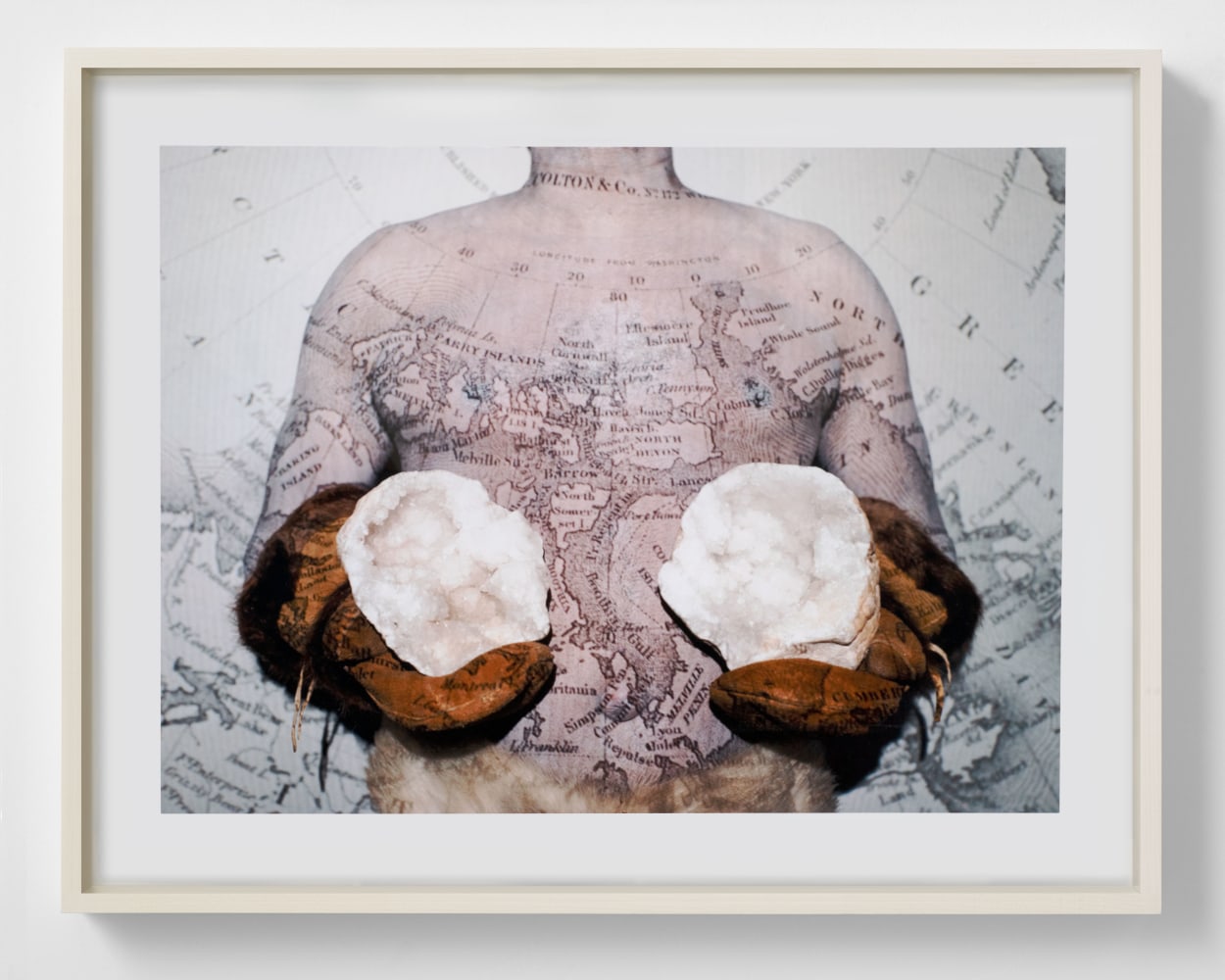 Terry Adkins 
Alanaryuk, from the series Nutjuitok (Polar Star) After Matthew Henson 1866, 2011
Digital print 25 x 32 in. (63.5 x 81.3 cm)