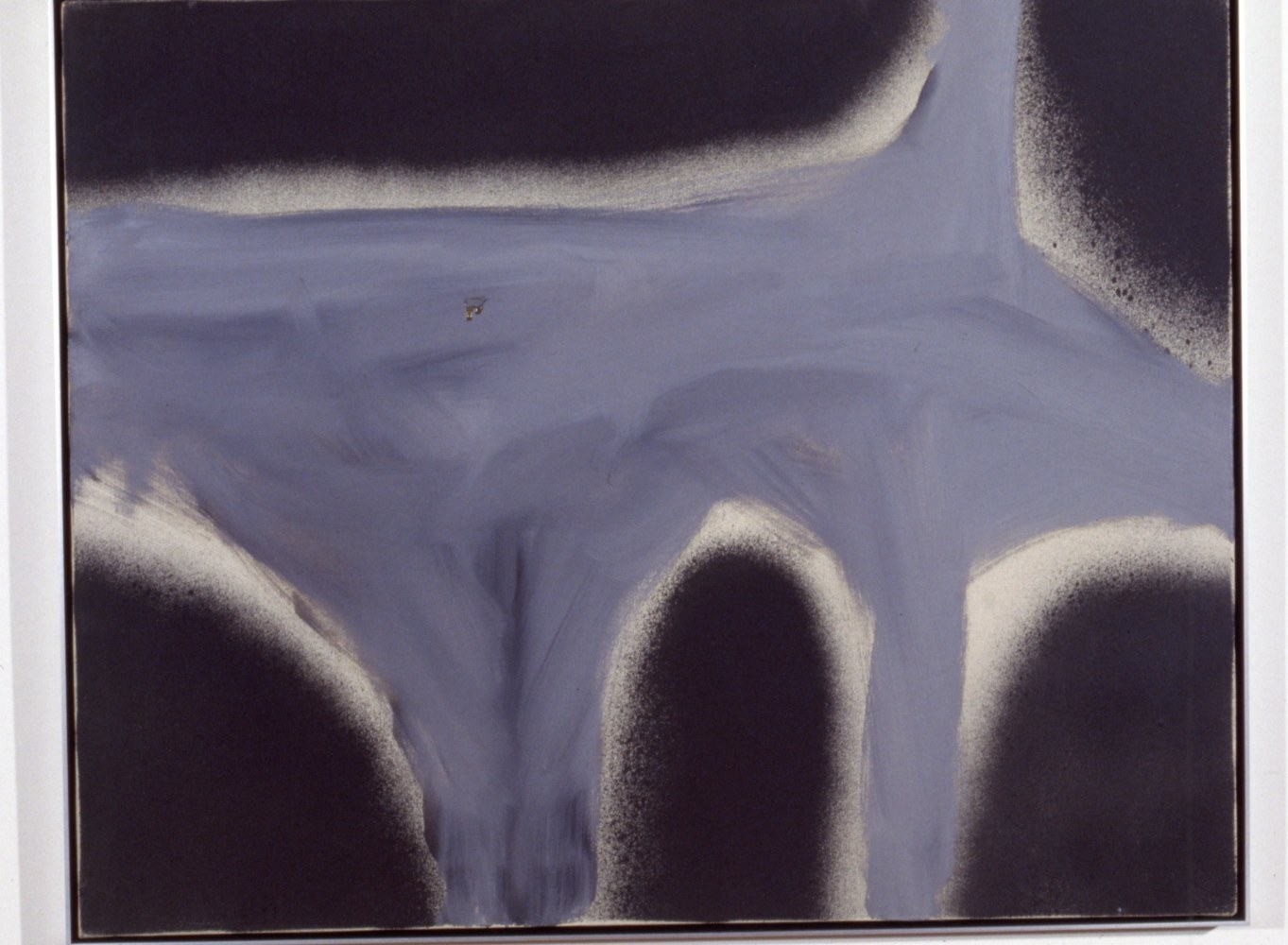 Tony Smith &quot;Untitled&quot; 1955 Oil on canvas 24&quot; x 30&quot;