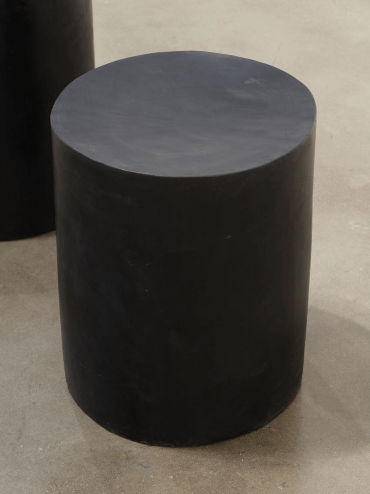 Meg Webster Two Black Seats, 1993 pigmented beeswax