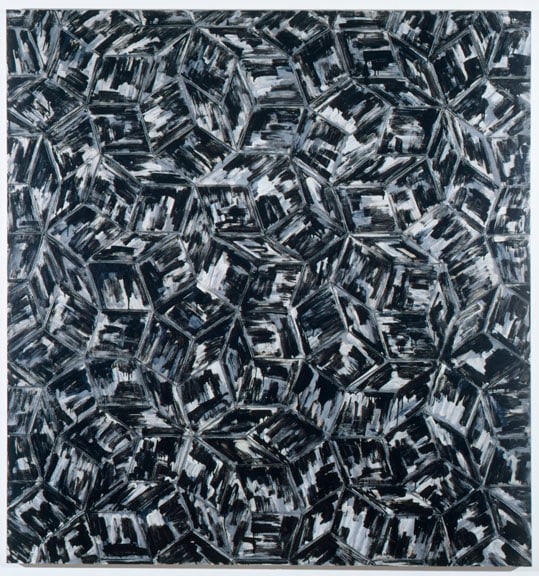 Julien Lethbridge &quot;Penrose 2&quot; 1992 Oil on linen 72&quot; x 67&quot;