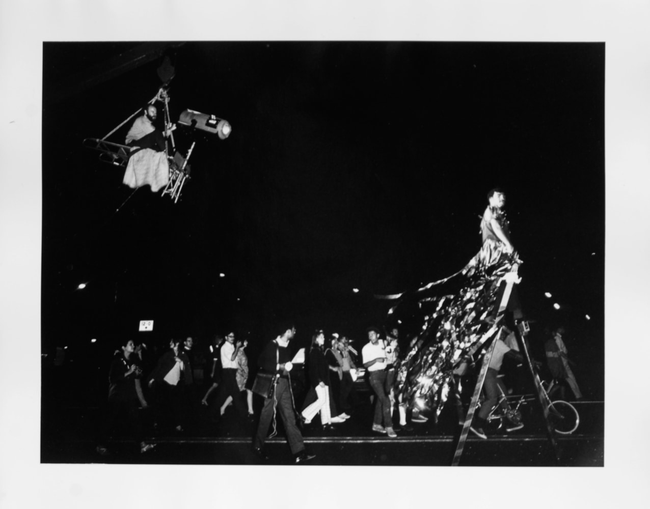 Peter Moore Untitled (Ken Dewey, left, in 6th Annual NY Avant Garde Festival parade), September 14, 1968 gelatin silver print paper: 11 x 14 in. (27.9 x 35.6 cm) image: 10 x 13 1/2 in. (25.4 x 34.3 cm)