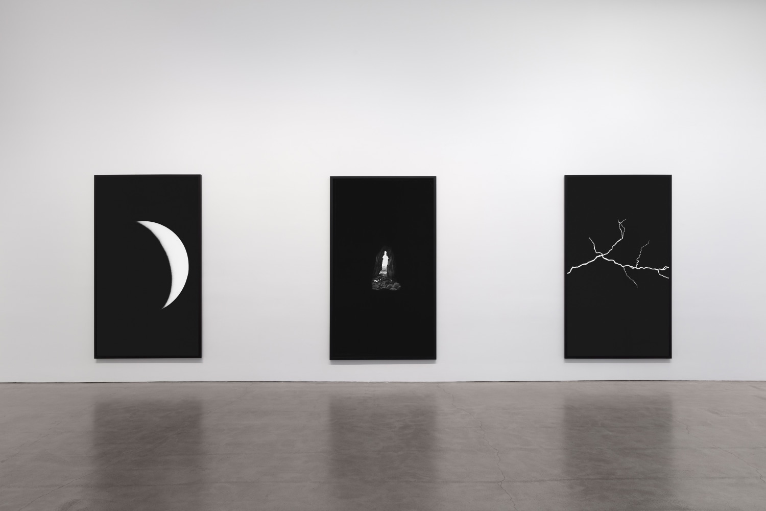 Installation view, Sarah Charlesworth, February 23 – March 23, 2019