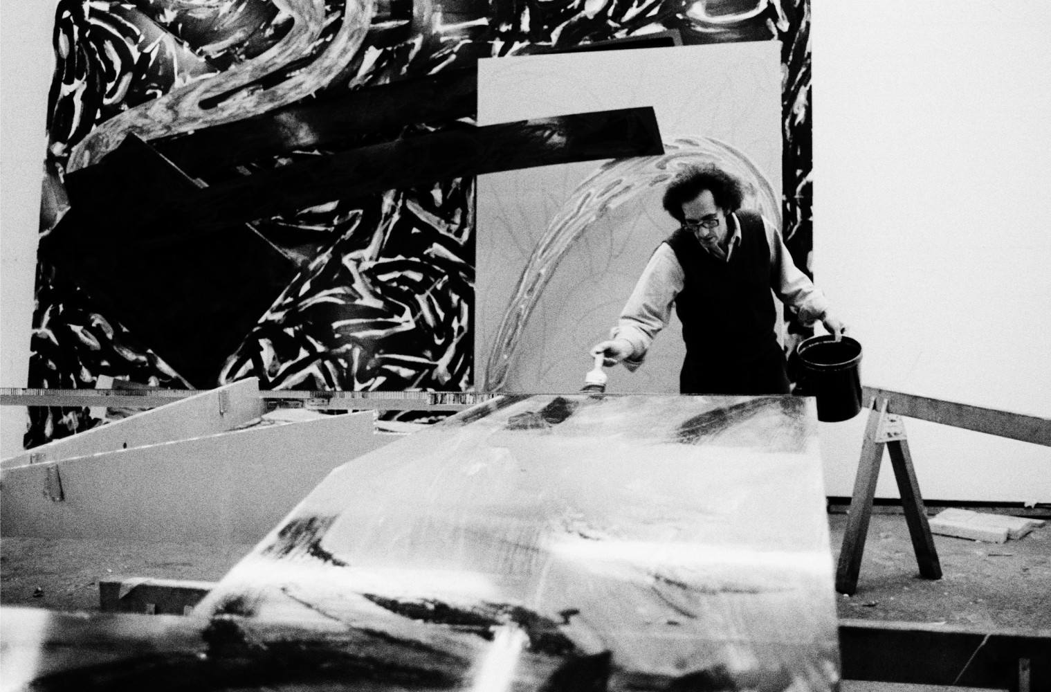 Annabell D'Huart &quot;Donald Judd, Marfa, Texas, April, 1978&quot; 1978 Gelatin silver print 15 15/16 x 19 15/16 in.