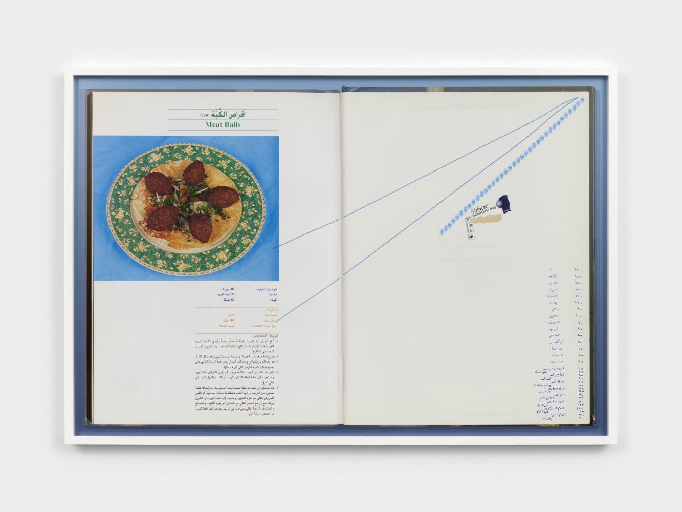 WALID RAAD / THE ATLAS GROUP The Bleeding Stomach (Meat Balls), Attributed date: 2004, production date: 2023 Pigmented inkjet print print: 32 1/2 x 48 in. (82.5 x 121.9 cm) frame: 33 3/8 x 49 in. (84.8 x 124.5 cm)