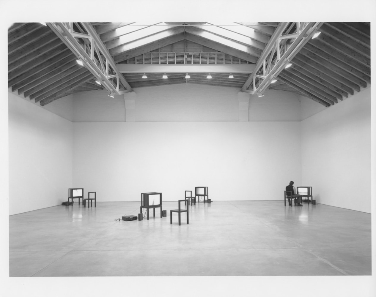 Installation view, By Degrees, Paula Cooper Gallery, 534 W 21st Street, New York. January 8 - February 7, 1998. Photo: Adam Reich.