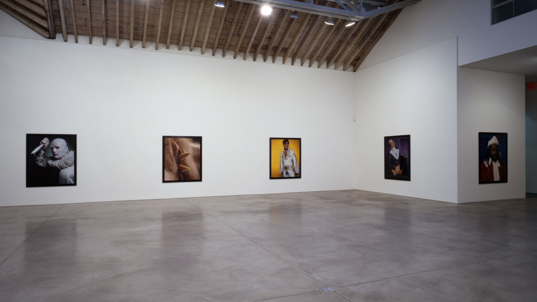 Installation view, The Interpretation of Dreams, Paula Cooper Gallery, 534 W 21st Street, New York. May 12 - June 8, 2001. © Andres Serrano. Courtesy Paula Cooper Gallery, New York. Photo: Adam Reich.