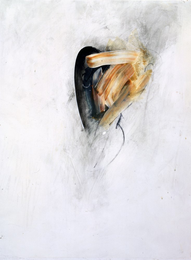 Jay DeFeo Untitled (Eternal Triangle series), 1980 acrylic on paper