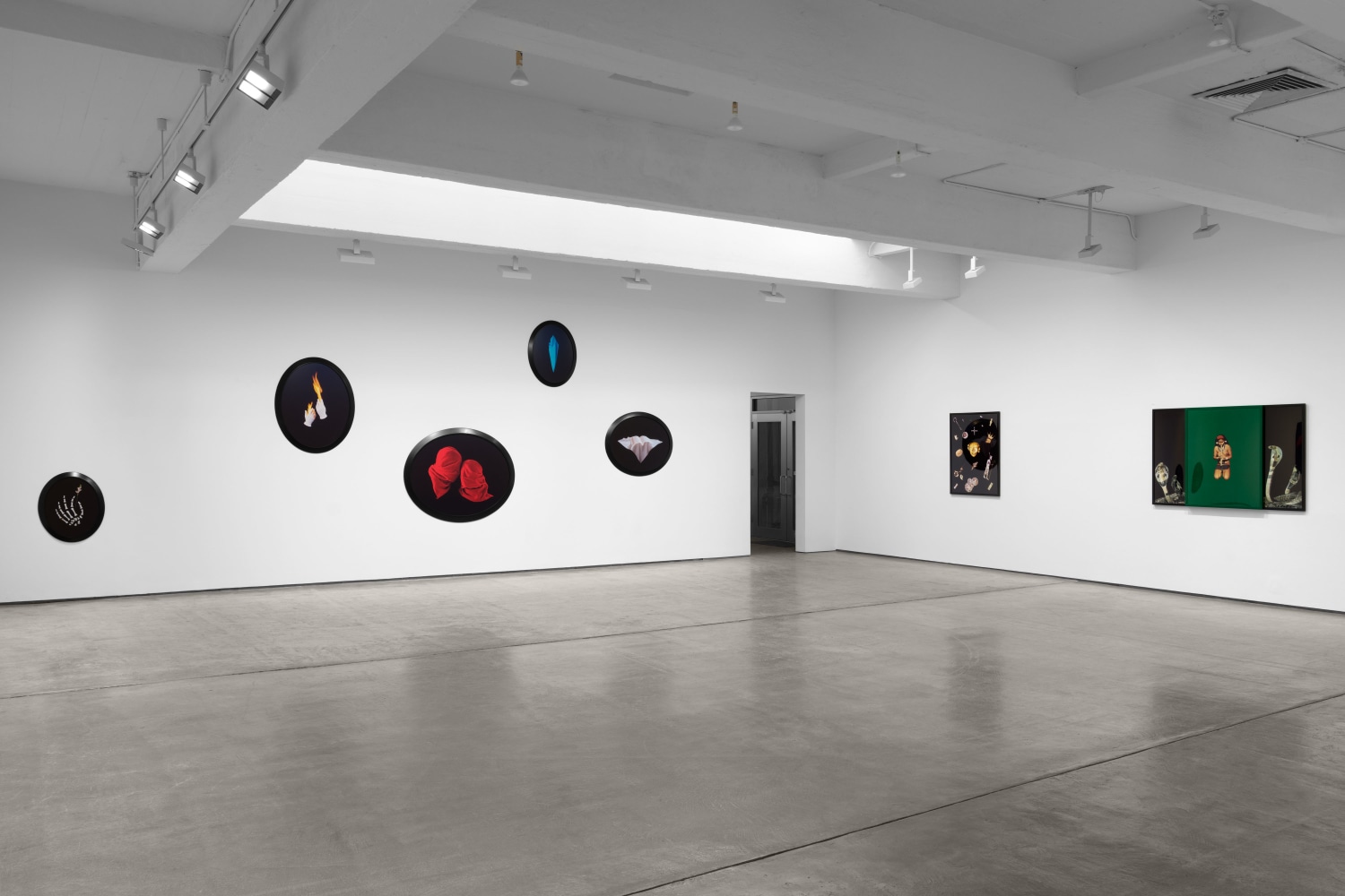 Installation view, Sarah Charlesworth: Desire and Seduction,  Paula Cooper Gallery, New York, February 20– March 29, 2025. © The Estate of Sarah Charlesworth. Courtesy Paula Cooper Gallery, New York. Photo: Steven Probert