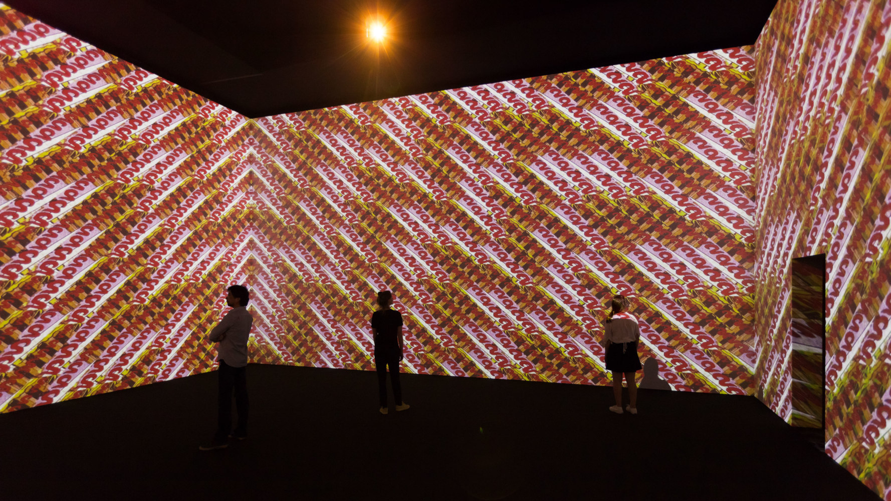 Installation view, Christian Marclay, Surround Sounds, September 10 – October 17, 2015