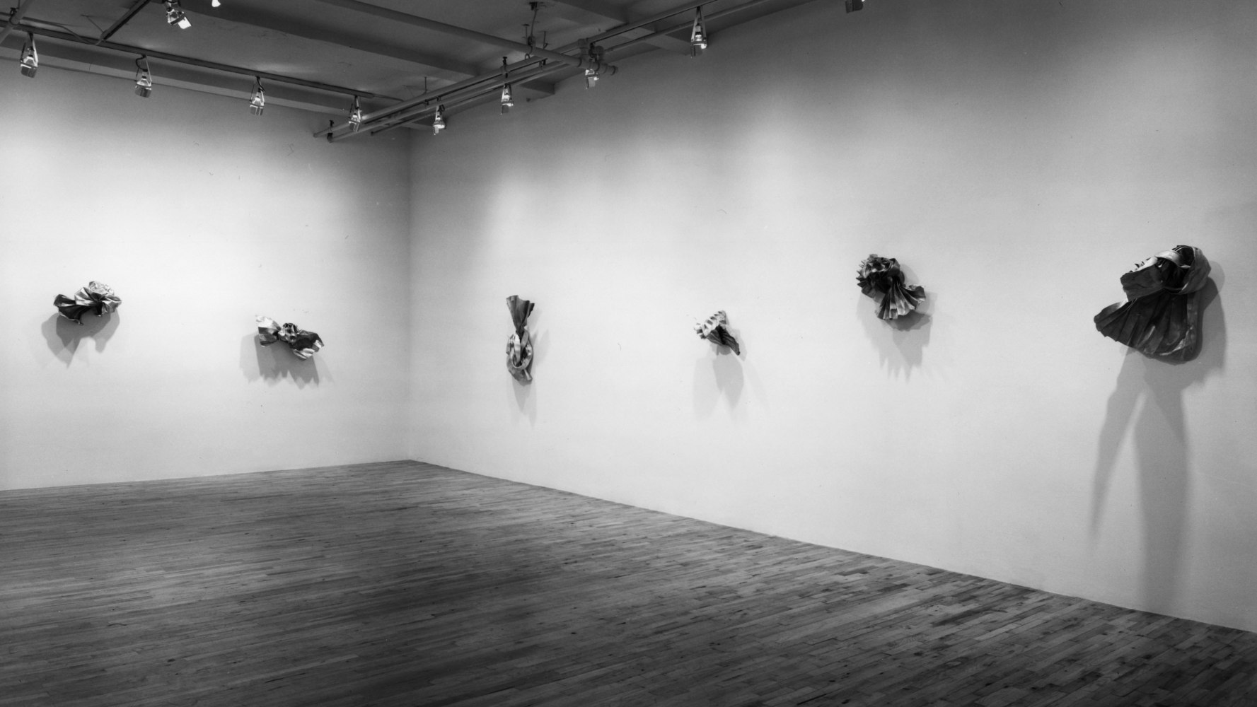 Installation view, Lynda Benglis, Paula Cooper Gallery, 155 Wooster Street, New York, October 30 - November 27, 1983. Photo: Lynda Benglis.