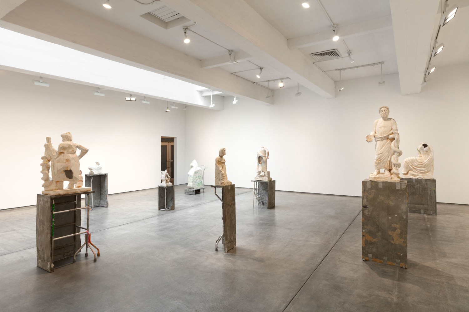 Installation view, Justin Matherly, A recrudescence, April 22 – May 26, 2017