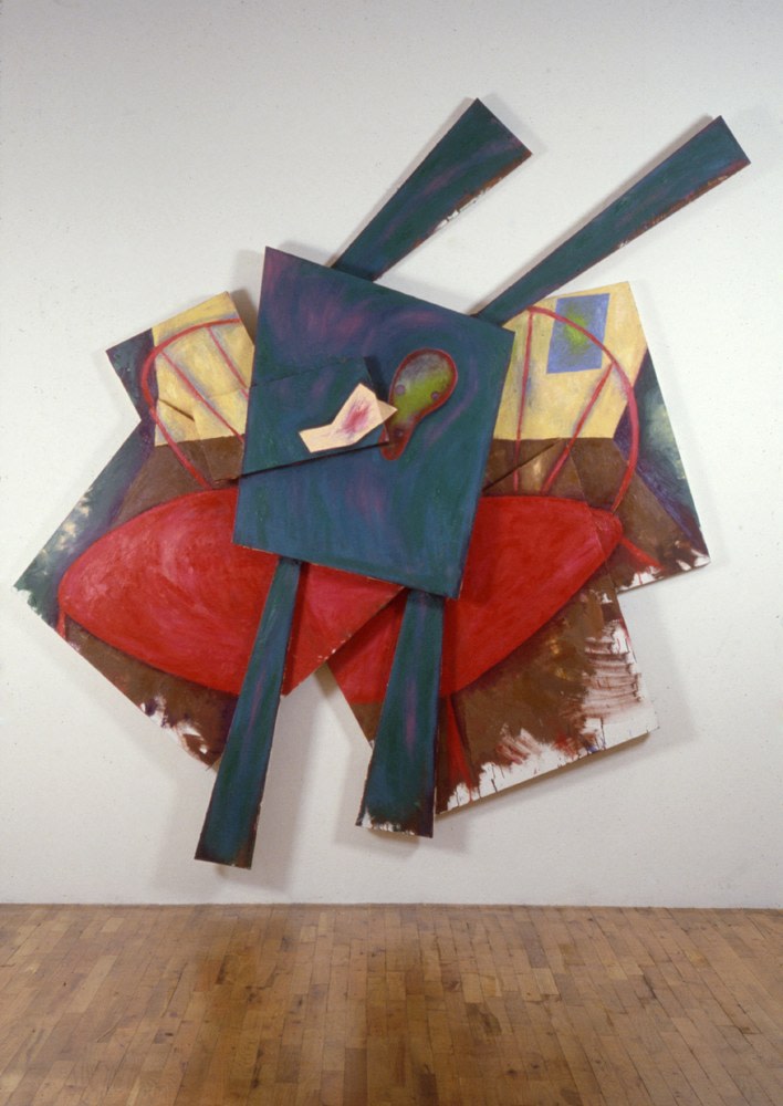 Elizabeth Murray &quot;More than You Know&quot; 1983 Oil on Canvas 111 x 108 x 8&quot;