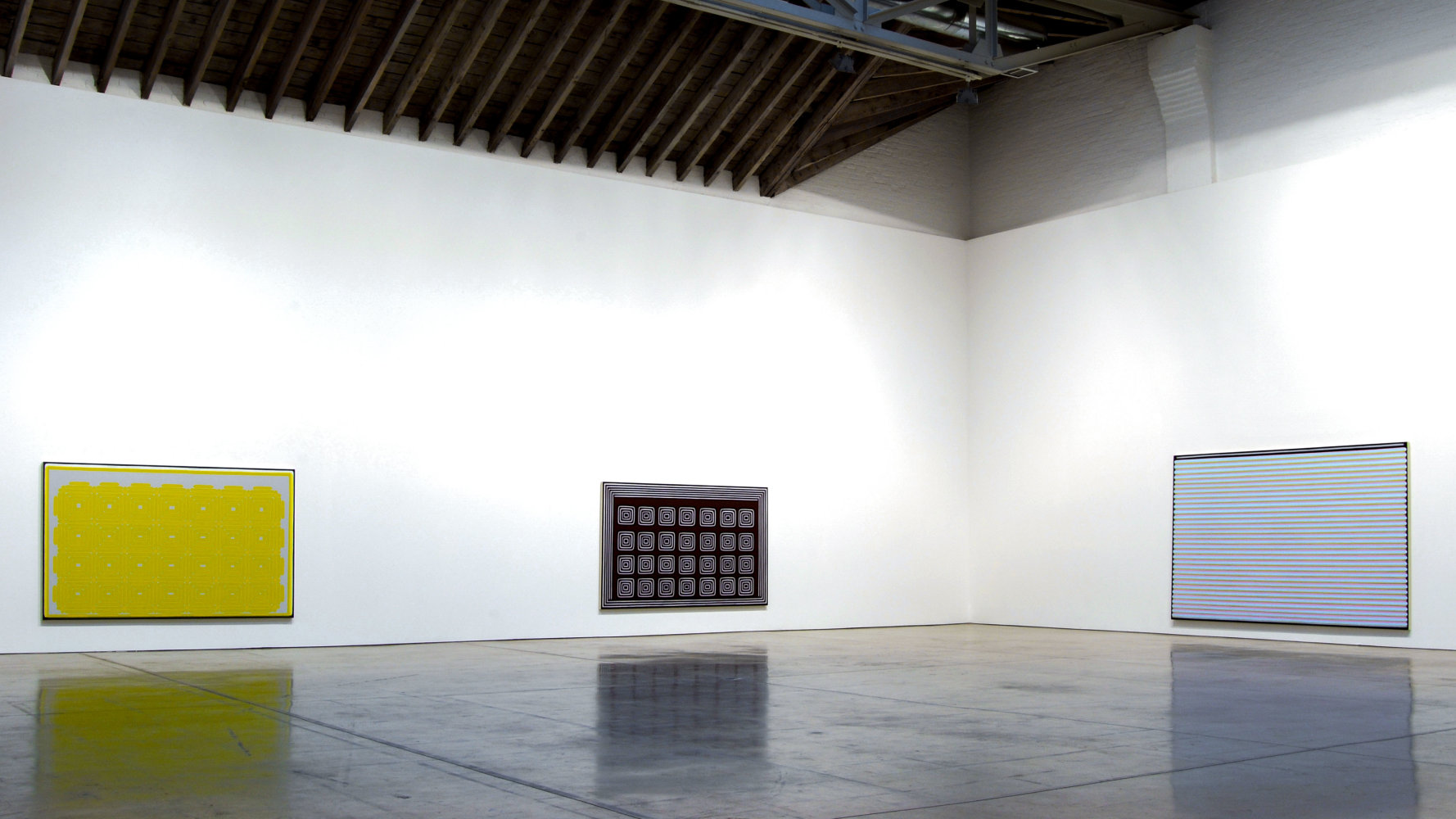 Installation view, Dan Walsh, Paula Cooper Gallery, 534 W 21st Street, New York. February 22 - March 29, 2008. © Dan Walsh. Courtesy Paula Cooper Gallery, New York.