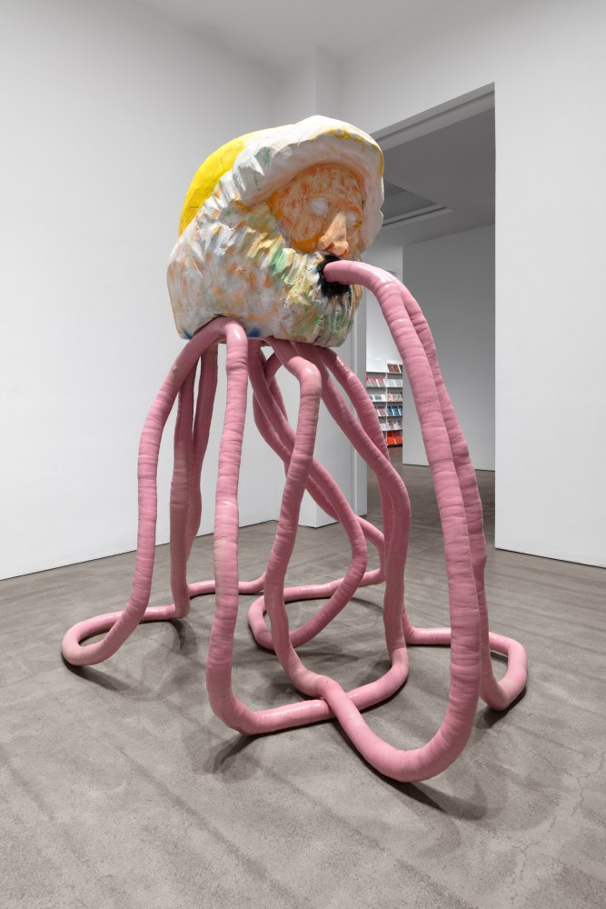 Justin Matherly
Eat yourself fitter, 2020
fiberglass resin, epoxy resin, acrylic lacquer spray
paint, UV varnish 
89 1/2 x 81 x 63 in. (227.3 x 205.7 x 160 cm)
