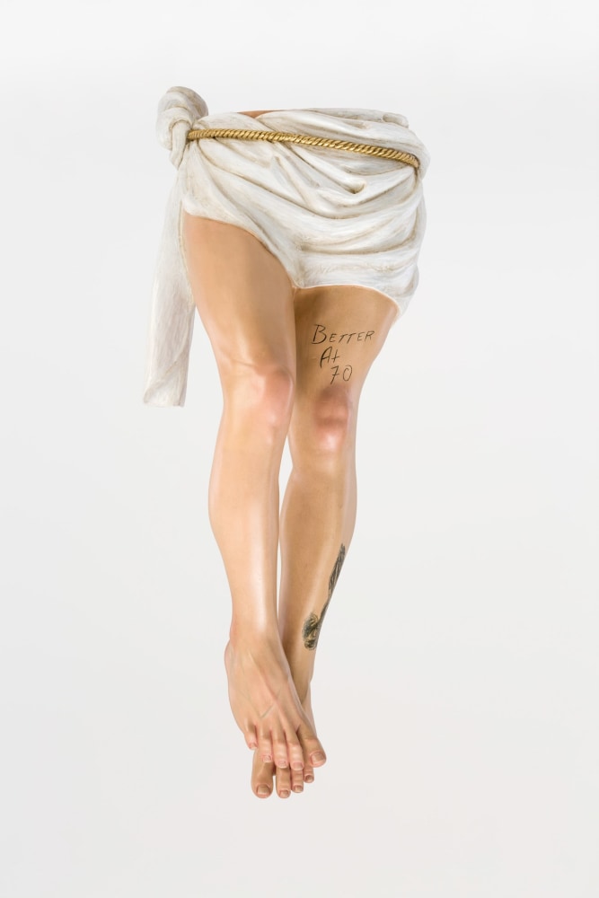 Paul Pfeiffer
Incarnator (Pampanga), Legs, 2024
gmelina wood, paint
40 x 14 x 9 7/8 in. (101.6 x 35.6 x 25.1 cm)