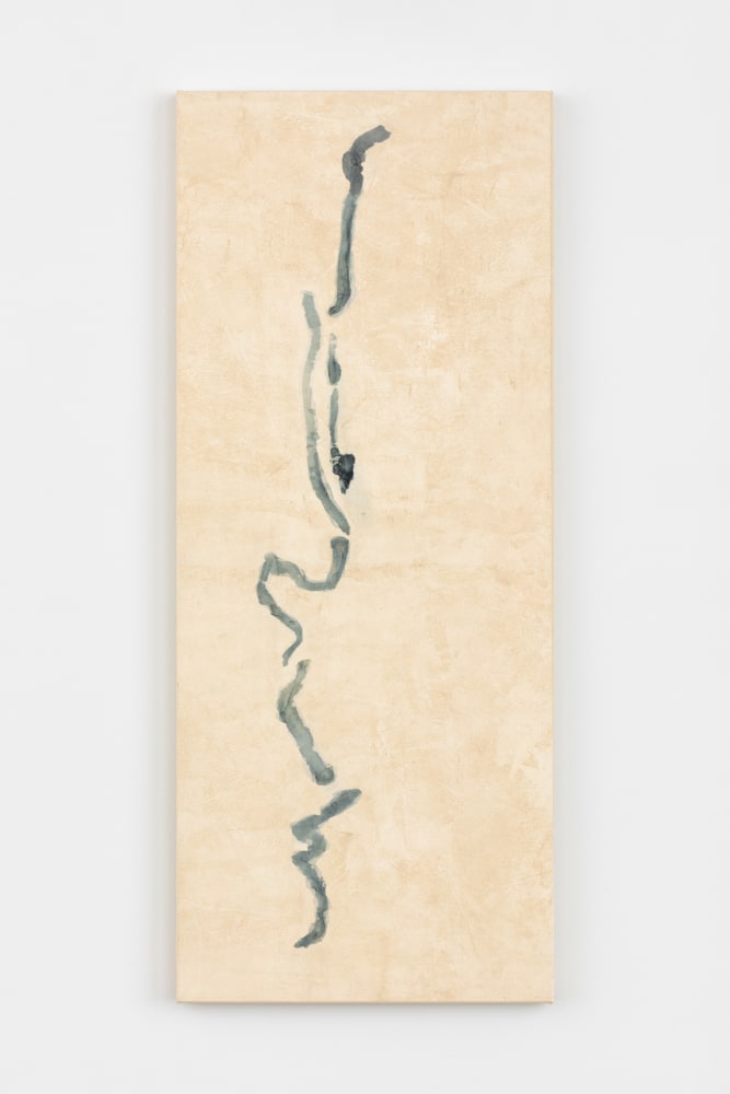 Beatrice Caracciolo
Blue B, 2019
mixed media on paper
47 7/8 x 19 3/4 in. (121.6 x 50.2 cm)