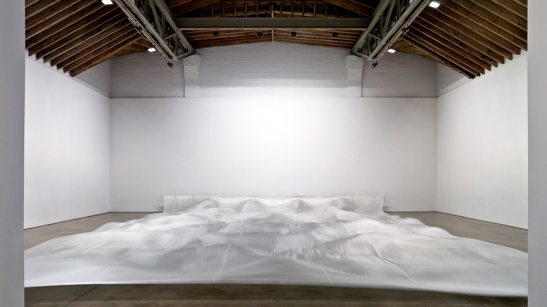 Installation view, Hans Haacke, Paula Cooper Gallery, 534 W 21st Street, New York. January 11 - February 17, 2008. © Hans Haacke / Artists Rights Society (ARS), New York / VG Bild-Kunst, Bonn. Courtesy the artist and Paula Cooper Gallery, New York.