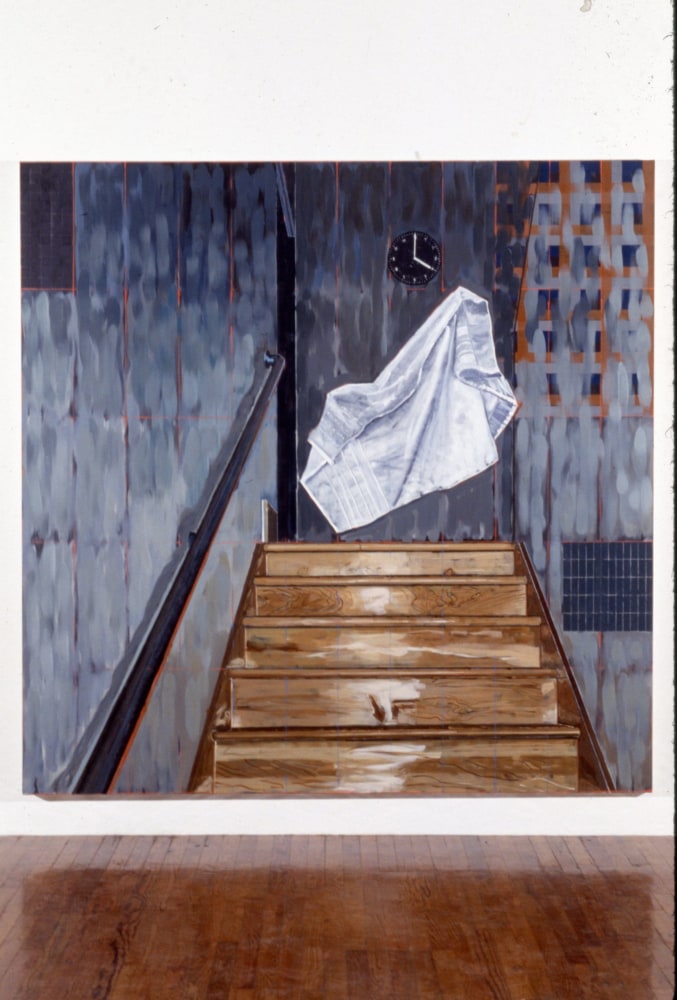 Jennifer Bartlett &quot;Four A.M.&quot; 1991-92 Oil on canvas 7' x 7'