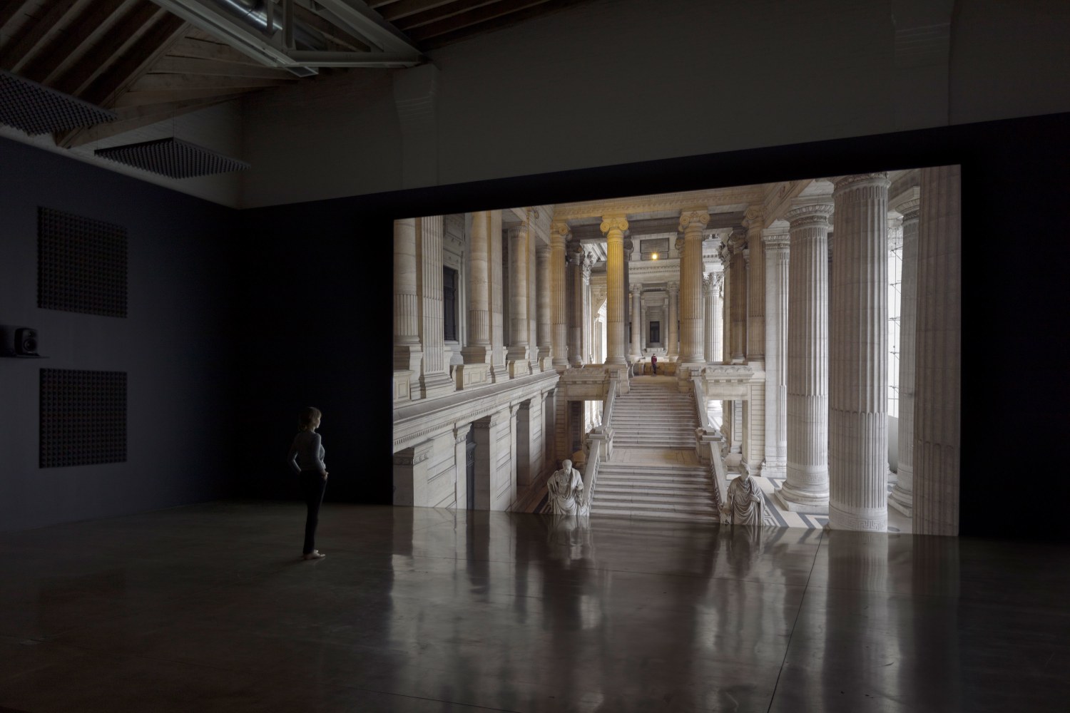 Installation view, Carey Young, Palais de Justice, September 7 – October 14, 2017