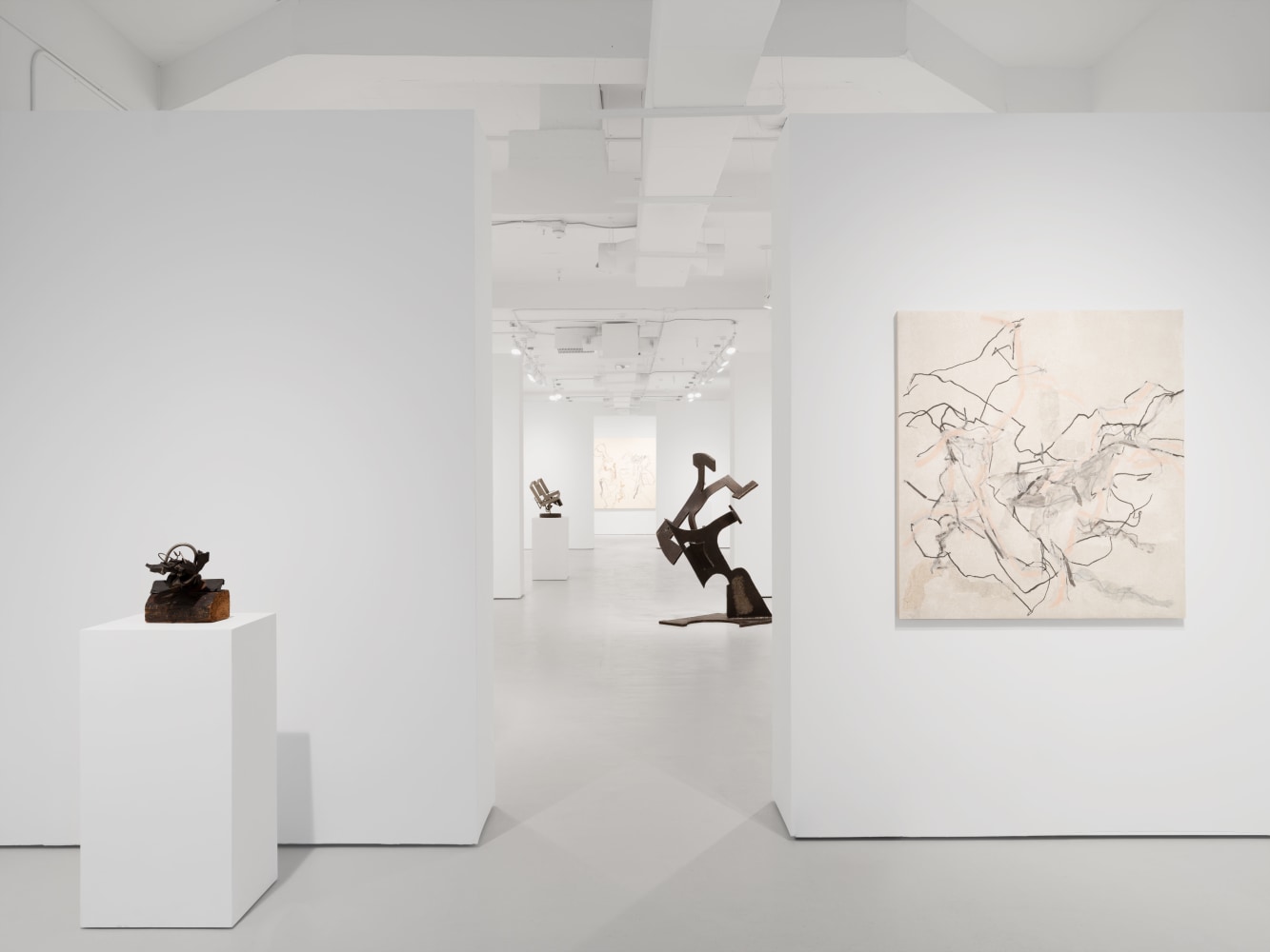 Installation view, Beatrice Caracciolo & Mark di Suvero, April 14 – May 21, 2022, 243A Worth Ave, Palm Beach