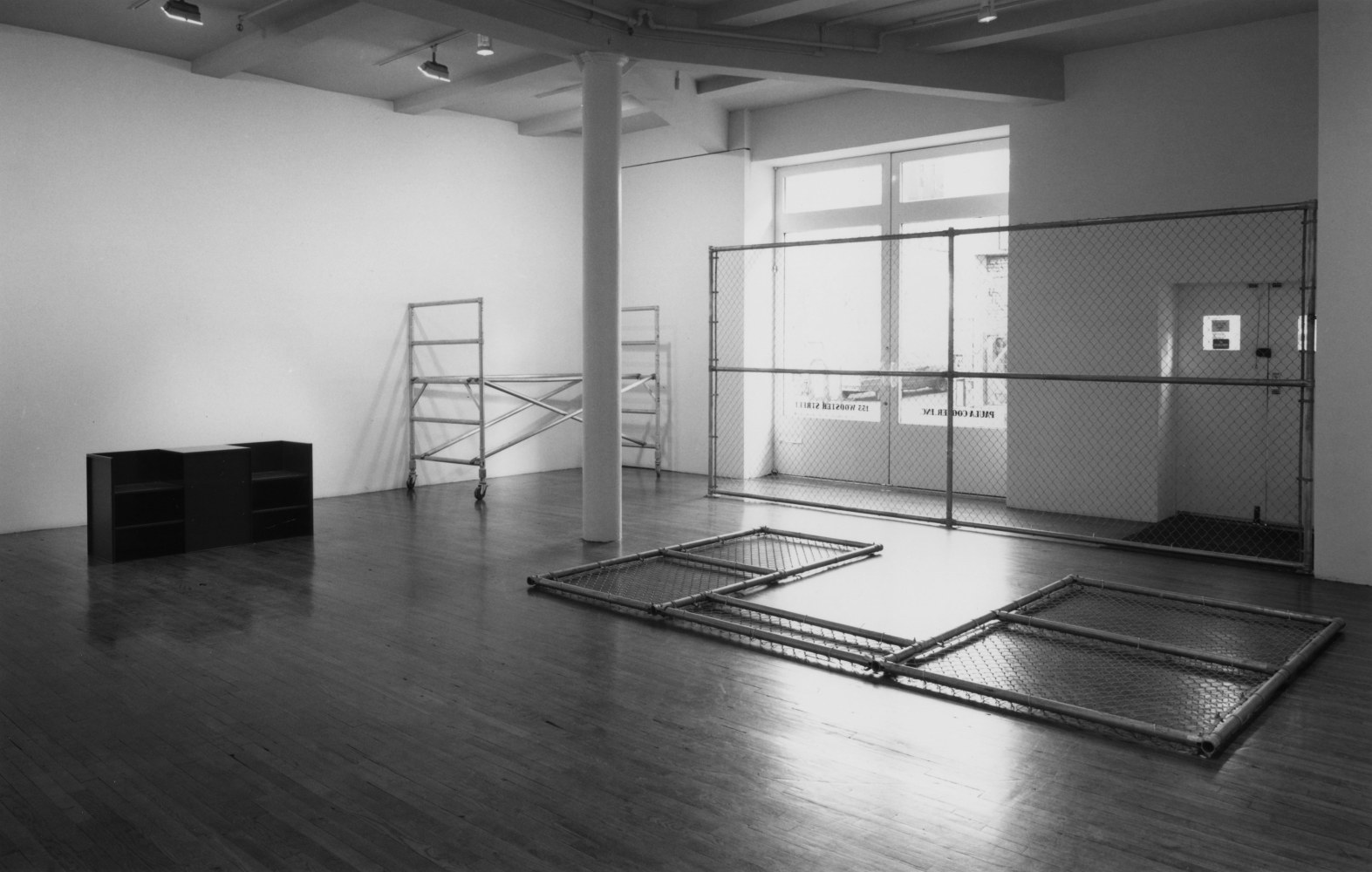 Installation view, Group Show Exhibition, Paula Cooper Gallery, 155 Wooster Street, New York, December 5 - January 16, 1993. Photo: Geoffrey Clements.