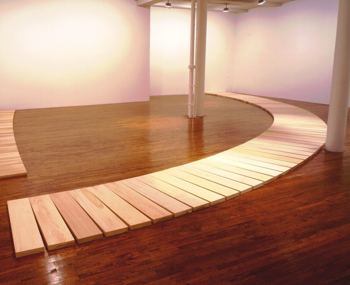 Carl Andre &quot;ANGELLIMB&quot; 1995 Poplar, 65 units 2 x 455 x 463 1/2&quot; overall