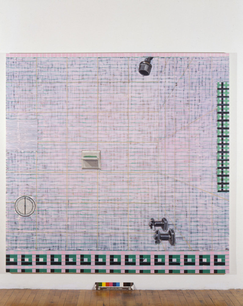 Jennifer Bartlett &quot;Six A.M.&quot; 1991-92 Oil on canvas 7' x 7'