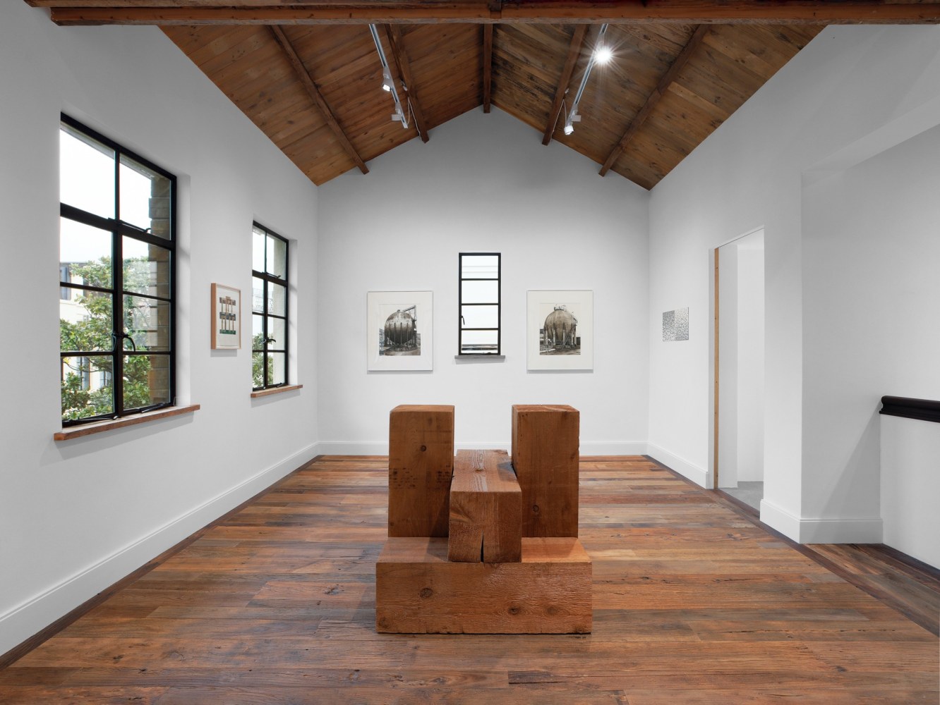 Installation view, Resonance: A Group Exhibition, Paula Cooper Gallery’s special project at No. 30 Yuhua New Village, Shanghai, November 6 - December 26, 2024. Courtesy Paula Cooper Gallery. Photo: LING
