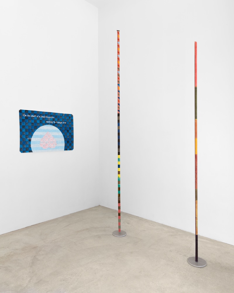 Installation view, Ben Estes, Alan Shields, Curated By Laura Hunt, April 18 – May 12, 2018
