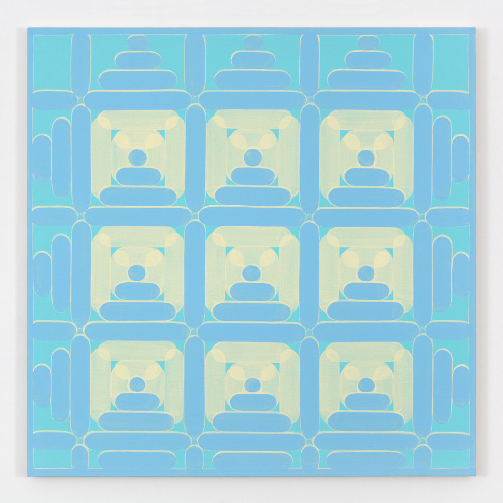 Dan Walsh Sort, 2013 acrylic on canvas 55 x 55 in. (139.7 x 139.7 cm)