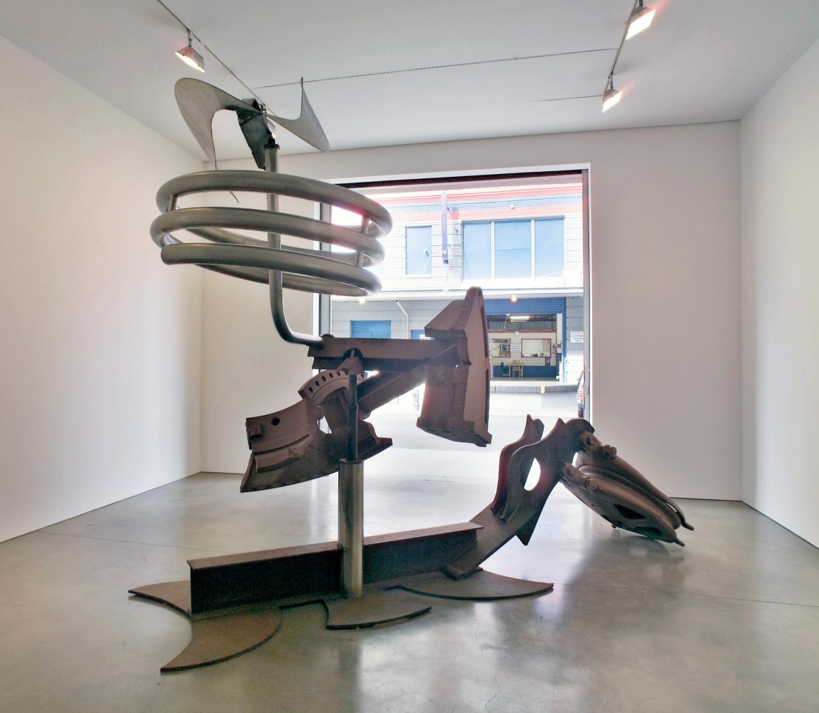 Installation view, Sculpture and Drawings, Paula Cooper Gallery, 534 W 21st Street, New York. October 11 - November 29, 2003. © 2025 Mark di Suvero / Artists Rights Society (ARS), New York. Courtesy of Spacetime C.C. and Paula Cooper Gallery, New York.