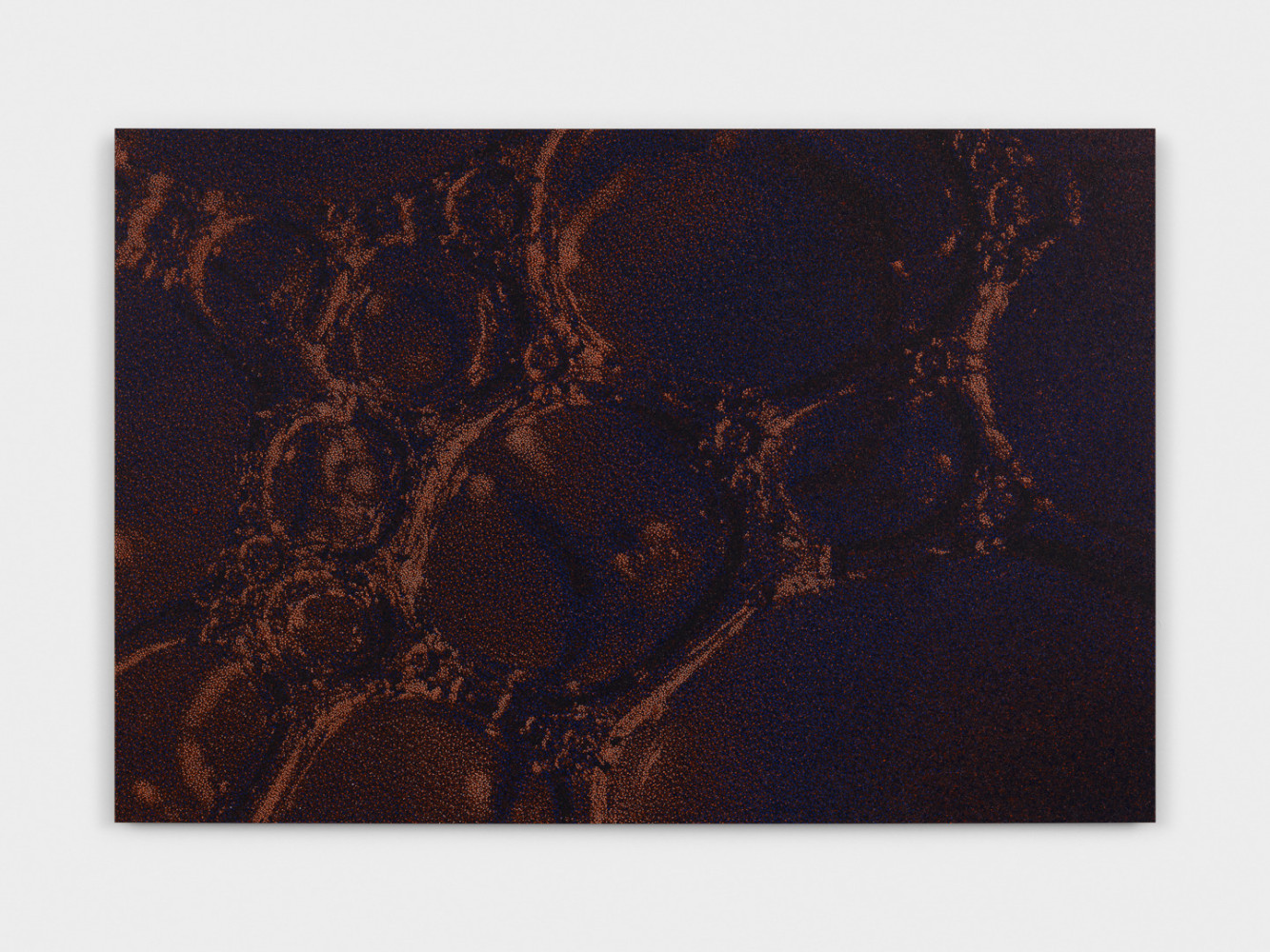 Tauba Auerbach
Foam, 2023
acrylic on dibond
36 x 54 x 1 in. (91.4 x 137.2 x 2.5 cm)
&amp;copy; Tauba Auerbach. Courtesy Paula Cooper Gallery, New York
Photo: Steven Probert

토바 아우어바흐
Foam, 2023
디본드에 아크릴
36 x 54 x 1인치(91.4 x 137.2 x 2.5cm)
&amp;copy; Tauba Auerbach. Courtesy Paula Cooper Gallery, New York
Photo: Steven Probert