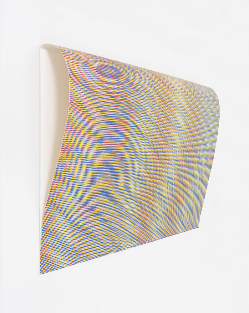 Jane Benson, System of Nature (Reflection V), 2020 archival inkjet print on paper and matboard, 14 3/4 x 29 x 3 in. (37.5 x 73.7 x 7.6 cm)