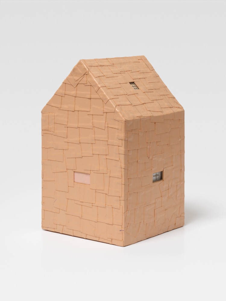 Veronica Ryan Plastered House, mid 2000s plasters, plywood, mesh 14 1/2 x 9 x 9 in. (36.8 x 22.9 x 22.9 cm)